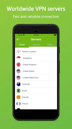 Kiwi VPN Đổi IP Vào Mạng Nhanh screenshot