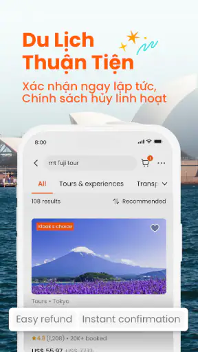 Klook: Du Lịch & Trải Nghiệm screenshot