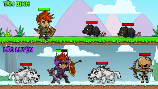 Knight Hero Adventure idle RPG screenshot