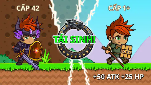 Knight Hero Adventure idle RPG screenshot