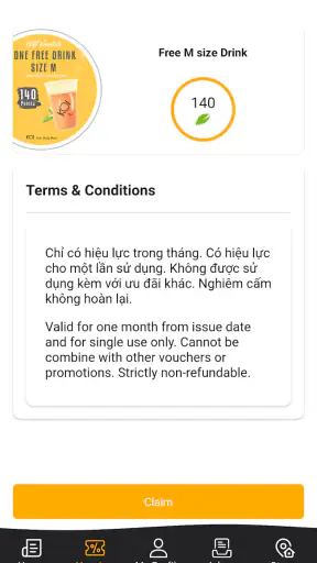 KOI Thé Vietnam screenshot