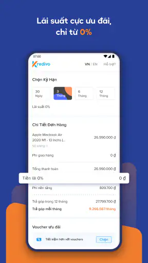 Kredivo - Mua Trước Trả Sau screenshot