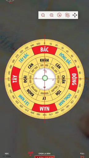 La bàn phong thủy - Xem hướng screenshot