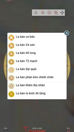 La bàn phong thủy - Xem hướng screenshot