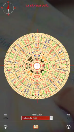 La bàn phong thủy - Xem hướng screenshot