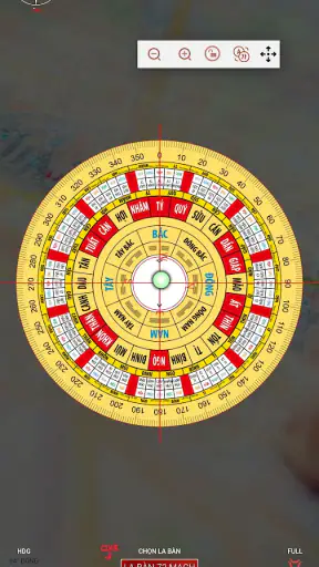 La bàn phong thủy - Xem hướng screenshot