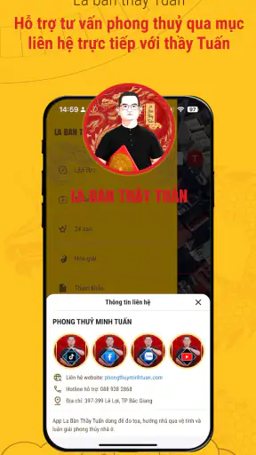 La Bàn Thầy Tuấn screenshot