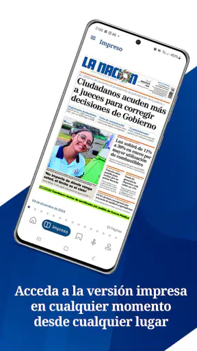 La Nación Costa Rica screenshot