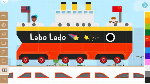 Labo gạch car2 trò chơi trẻ em screenshot