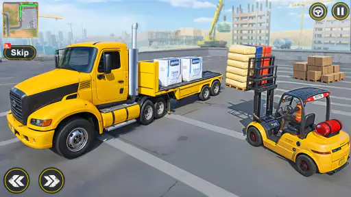 lái máy xúc trò chơi xây dựng screenshot