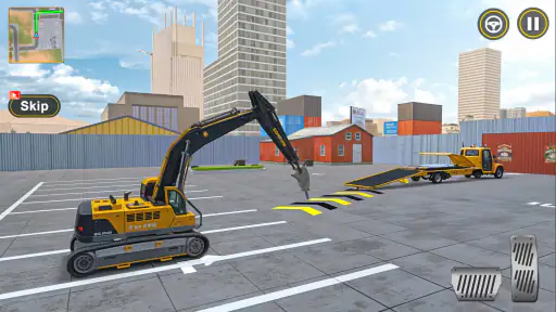 lái máy xúc trò chơi xây dựng screenshot