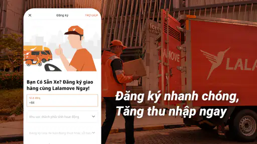 Lalamove - Đối tác tài xế screenshot