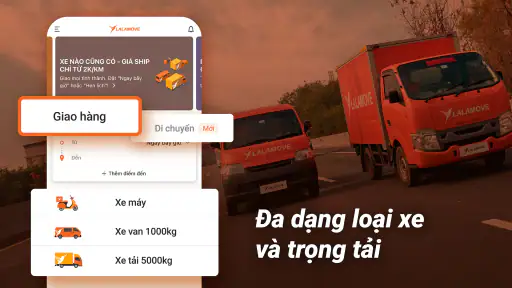 Lalamove: Giao hàng, Di chuyển screenshot