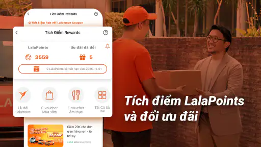 Lalamove: Giao hàng, Di chuyển screenshot