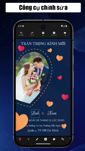 Làm Thiệp Cưới Video HD screenshot