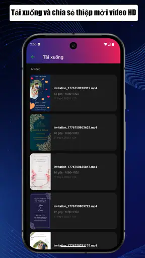 Làm Thiệp Cưới Video HD screenshot