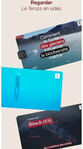 Le Temps, actualités et info screenshot