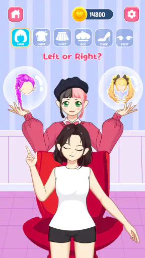 Left Or Right Perfect Dress Up screenshot