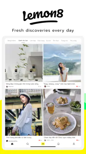 Lemon8 - Sống chuẩn phong cách screenshot