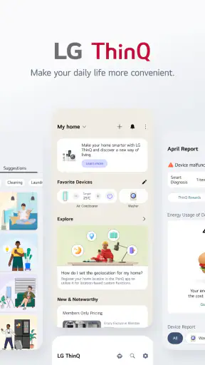 LG ThinQ screenshot