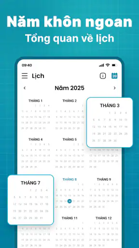Lịch screenshot