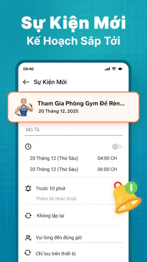 Lịch screenshot