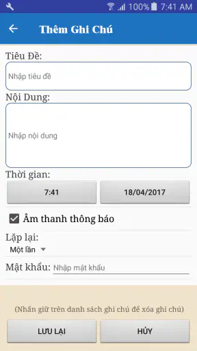 Lich Cong Giao screenshot