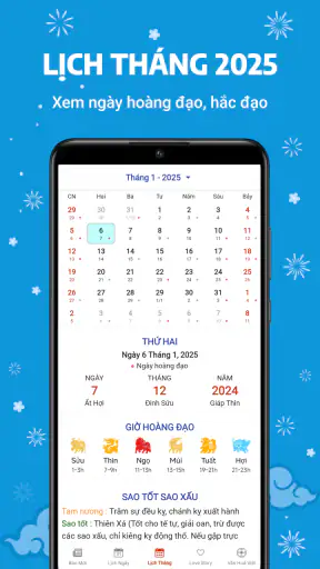 Lịch Vạn Niên - Lịch Âm 2025 screenshot