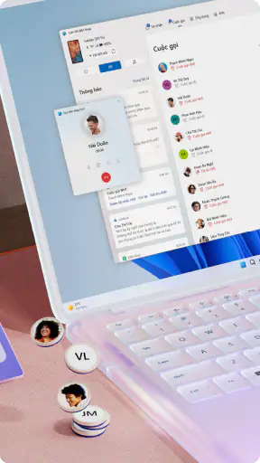 Liên kết với Windows screenshot
