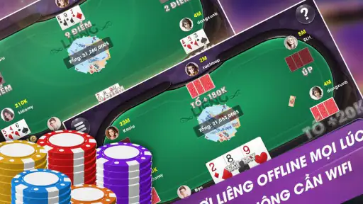 Liêng - Cào Tố Offline screenshot
