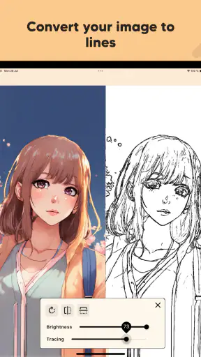 Lightbox draw - giấy can screenshot