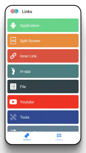 Links-Shortcut Manager screenshot