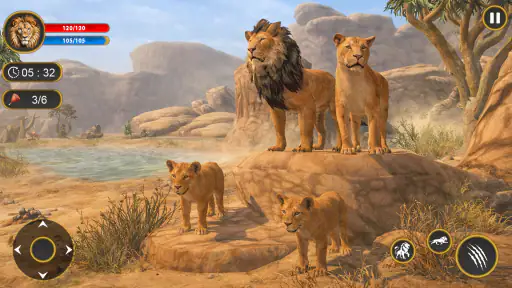 Lion King: Giả Lập Săn Rừng screenshot