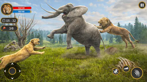 Lion King: Giả Lập Săn Rừng screenshot