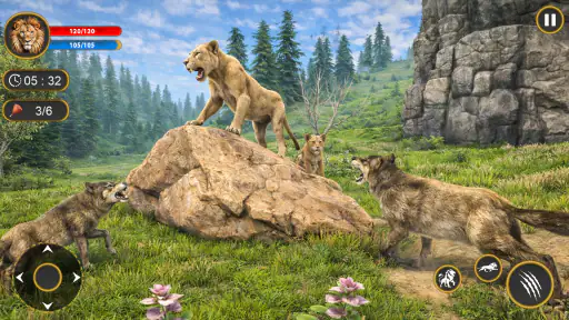 Lion King: Giả Lập Săn Rừng screenshot