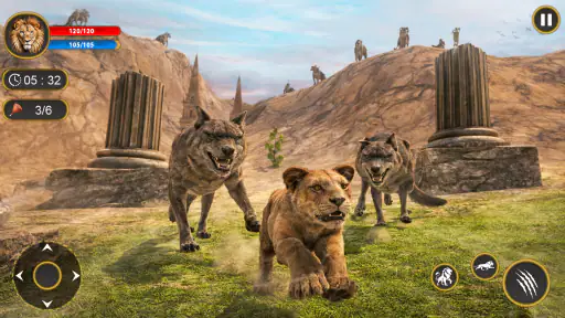 Lion King: Giả Lập Săn Rừng screenshot