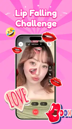 Lip Pose Challenge: Fun Filter screenshot
