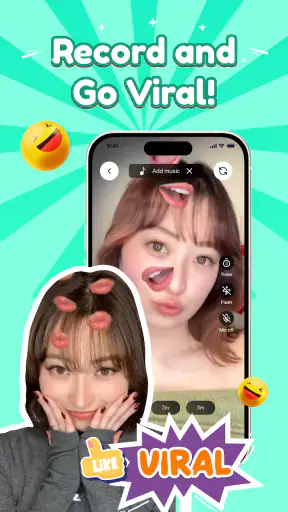 Lip Pose Challenge: Fun Filter screenshot