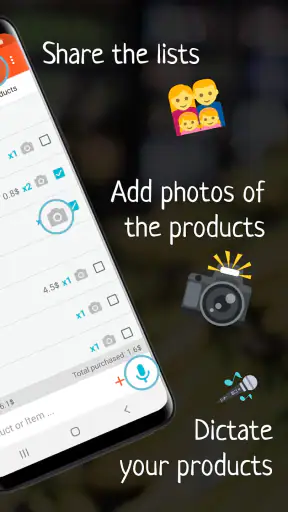 Listic - Shopping List Shared screenshot