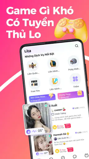 Lita - Gặp Đồng Hành Chơi Game screenshot