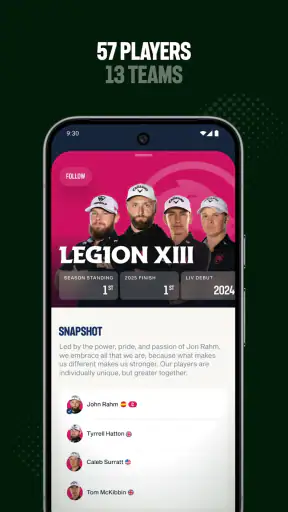 LIV Golf screenshot