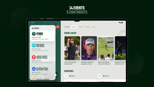 LIV Golf screenshot