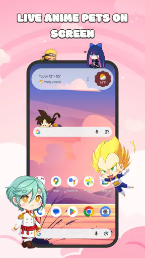 Live Anime Pets On Screen screenshot