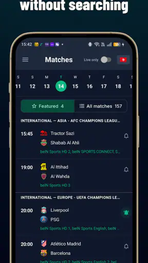 Live Foot On TV - Live Channel screenshot