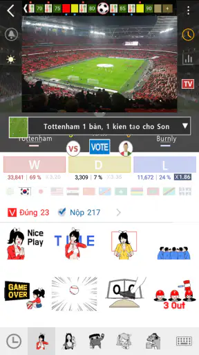 LIVE Score - Tỷ số cực nóng screenshot