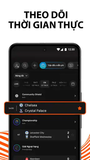 LiveScore: Tỷ số trực tiếp screenshot