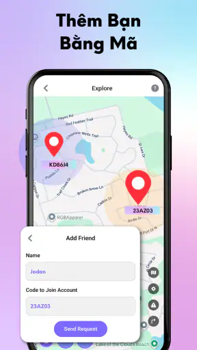Locafy: định vị GPS điện thoại screenshot