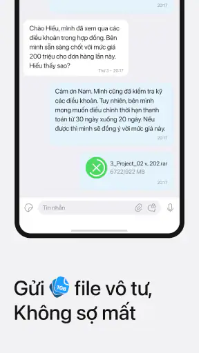 Lotus Chat screenshot