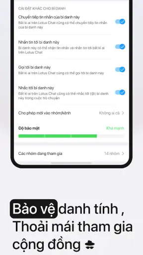 Lotus Chat screenshot