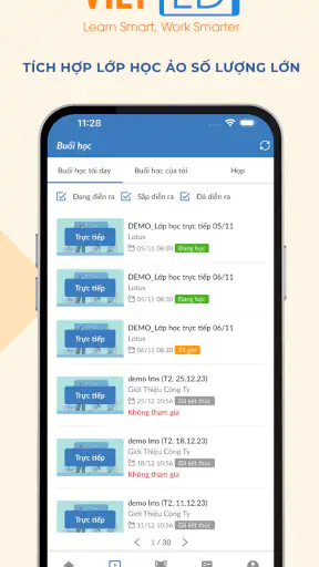 LotusLMS screenshot